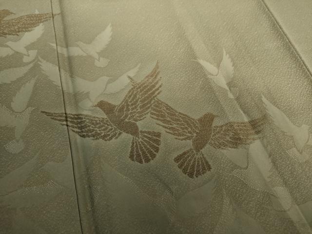 平和屋着物○染色作家 斉藤三才 訪問着 三才鳥 暈し染め 正絹