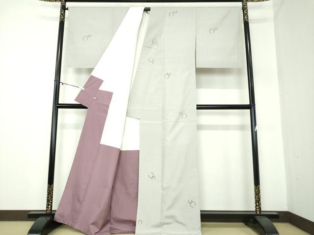 平和屋着物●上質な紬　輪繋ぎ　さが美扱い　正絹　逸品　未使用　DAAY1099ps 平和屋着物○上質な紬 輪繋ぎ さが美扱い 正絹 逸品 未使用 DAAY1099ps