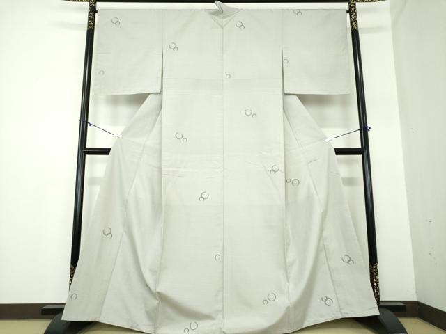 平和屋着物●上質な紬　輪繋ぎ　さが美扱い　正絹　逸品　未使用　DAAY1099ps 平和屋着物○上質な紬 輪繋ぎ さが美扱い 正絹 逸品 未使用 DAAY1099ps