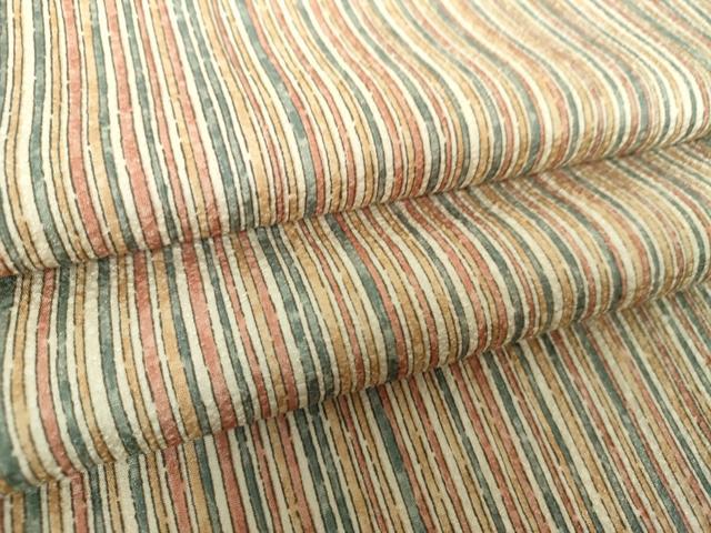 平和屋着物●上質な小紋　間道　正絹　逸品　未使用　DAAY1117ps