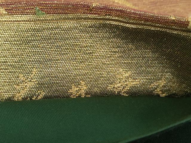 平和屋着物○ファッションデザイナー 花井幸子 六通柄袋帯 菊楓文 金糸