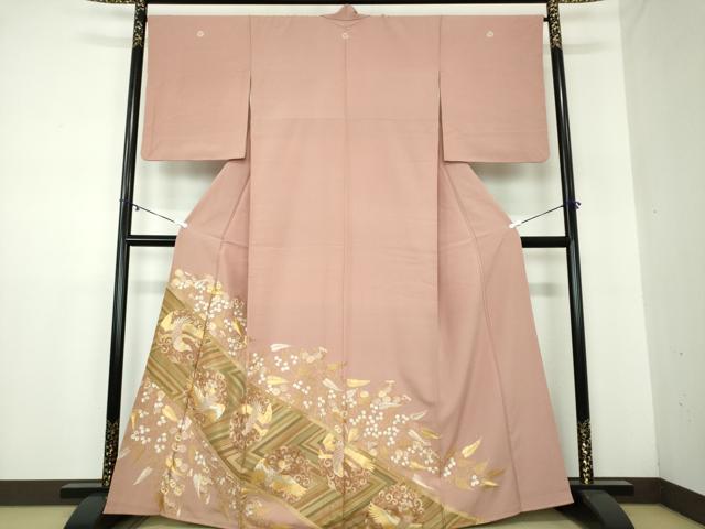 平和屋着物○中国三大刺繍 相良刺繍 総刺繍 色留袖 駒刺繍