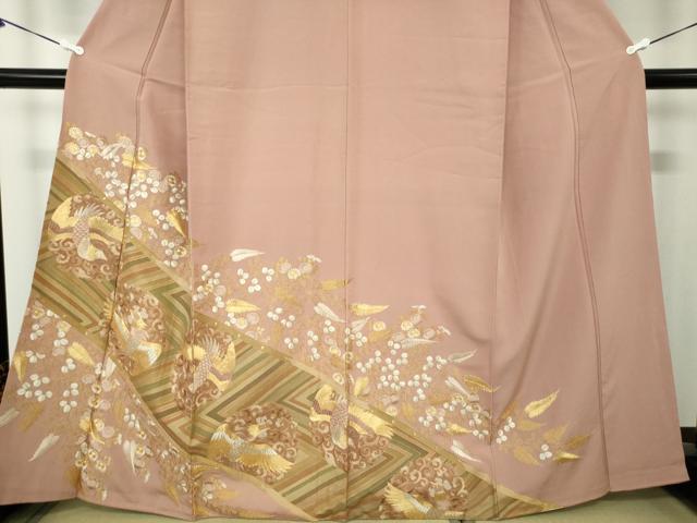 平和屋着物○中国三大刺繍 相良刺繍 総刺繍 色留袖 駒刺繍