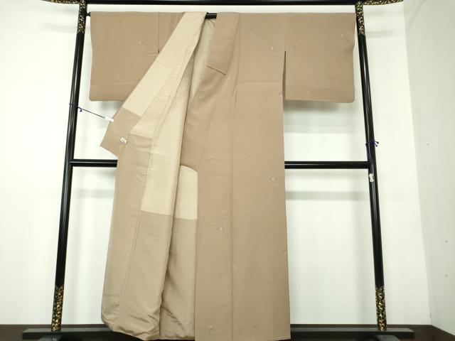 平和屋着物○上質な小紋 手描き 舞花文 正絹 逸品 DAAY1697ps