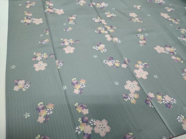 平和屋着物○上質な小紋 舞桜 さが美扱い 正絹 逸品 DAAY1700ps