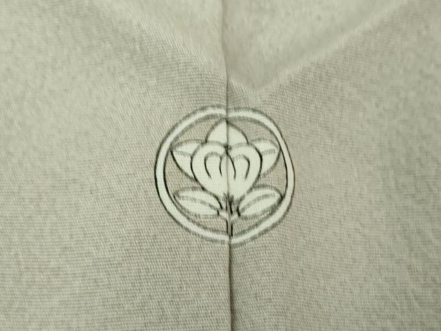 平和屋着物●京加賀糸目友禅作家　山崎巌監修　色無地　蕎麦切色　正絹　逸品　DAAY1705ps 平和屋着物○京加賀糸目友禅作家 山崎巌監修 色無地 蕎麦切