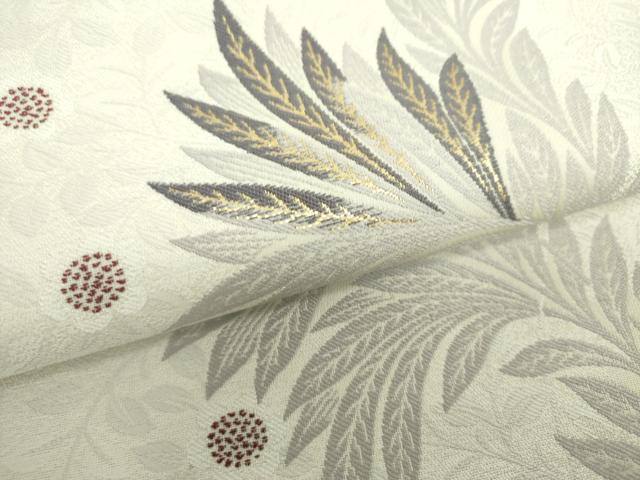 平和屋着物○インド・アッサム 野蚕糸 手織 ムガシルク 黄金ムガ蚕 六通柄