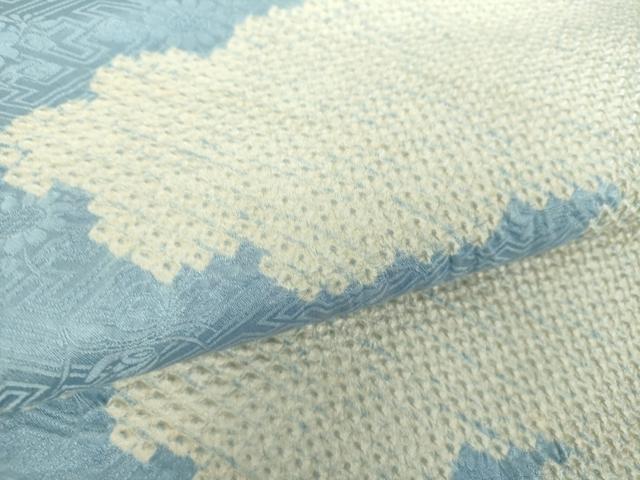 平和屋着物○九寸名古屋帯 総絞り 雲文 正絹 逸品 DAAY1934ps 平和屋