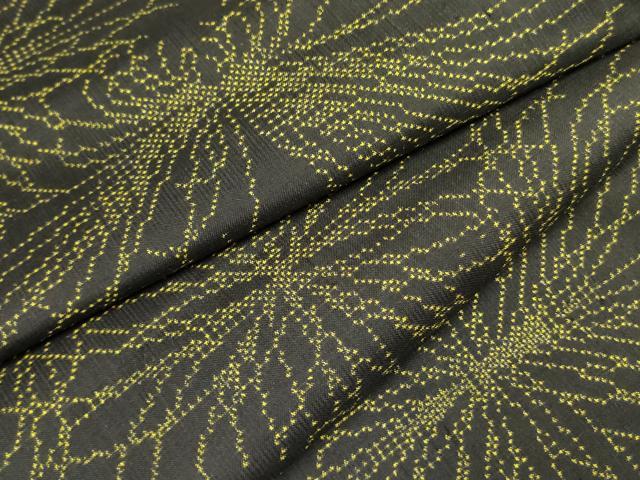 平和屋着物●本場大島紬　7マルキ　乱菊　正絹　逸品　DAAY2447op