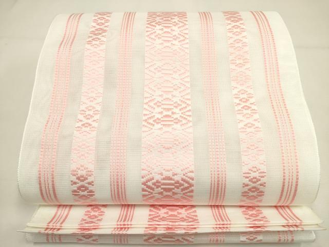 平和屋着物＊夏物　八寸名古屋帯　博多織　紗献上　DAAY2921op