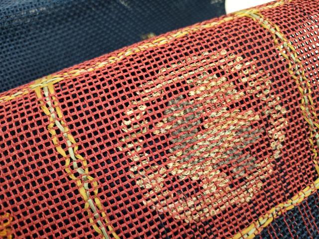平和屋着物＊夏物　八寸名古屋帯　抽象文様　正絹　逸品　DAAY2922op 平和屋着物＊夏物 八寸名古屋帯 抽象文様 正絹 逸品 DAAY2922op