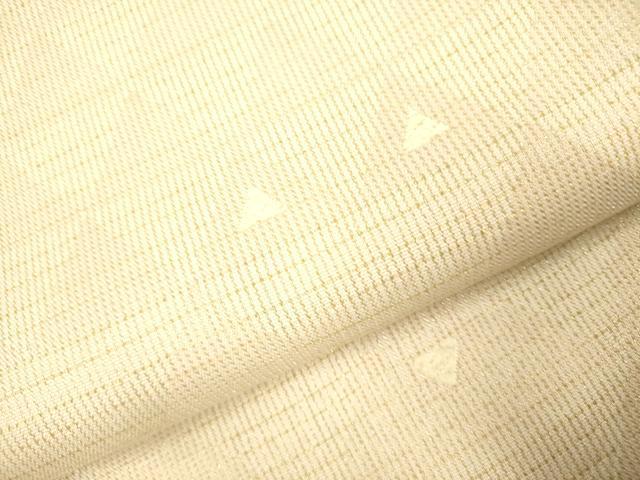 平和屋着物＊夏物　六通柄袋帯　鱗文　金糸　正絹　逸品　DAAY2999op_2