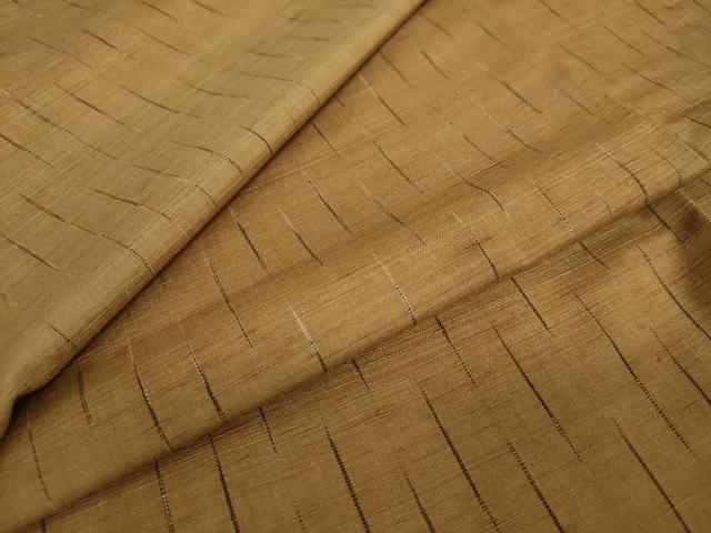 平和屋着物●上質な紬　抽象文様　正絹　逸品　DAAY5015ud