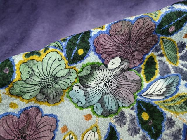 平和屋着物○訪問着 作家物 辻が花 暈し染め 正絹 逸品 DAAY5245ud