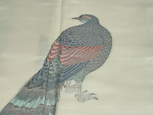 平和屋着物○京の名門・菱屋六右ェ門 紬 色留訪問