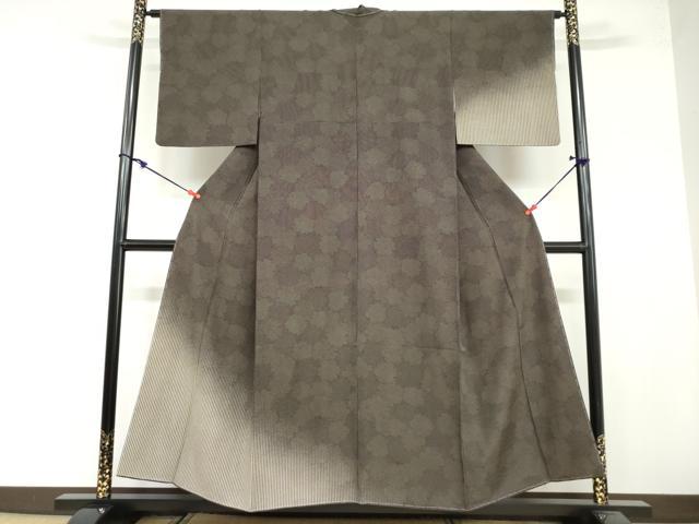 平和屋着物●訪問着　江戸小紋　雪輪文　さが美扱い　正絹　逸品　未使用　DAAY5284ud