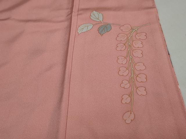 平和屋着物○訪問着 枝垂れ草花文 暈し染め 金銀彩 西武百貨店