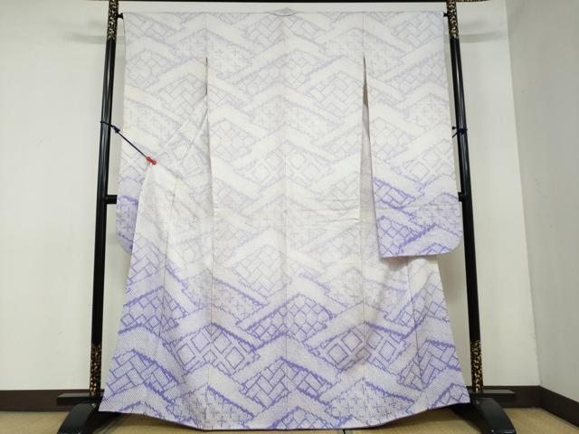 平和屋着物●豪華振袖　総絞り　抽象文様　正絹　逸品　DAAY5412ud