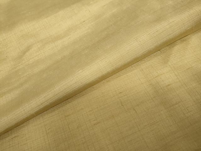 平和屋着物●結城紬　黄朽葉色　正絹　逸品　DAAY5418ud 平和屋着物○結城紬 黄朽葉色 正絹 逸品 DAAY5418ud