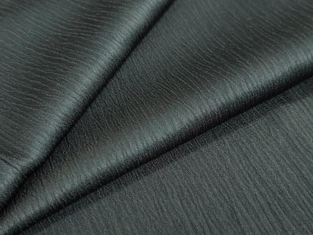 平和屋着物●色無地　霞地紋　高麗納戸色　カラー胴裏：狐色　洗える着物　DAAY5547ud