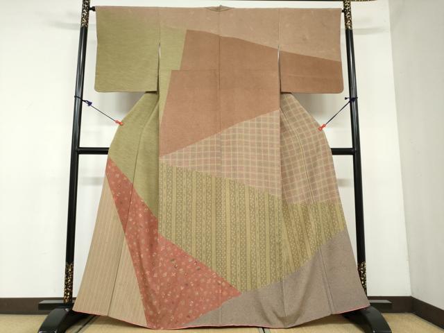 平和屋着物●訪問着　切嵌宝尽くし文　正絹　逸品　DAAY5638ud