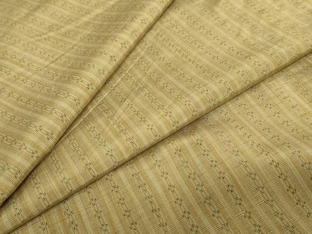 平和屋着物●上質な紬　変わり間道　正絹　逸品　DAAY5669ud