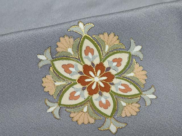 平和屋着物○豪華色留袖 立波洋花文 金彩 正絹 逸品 DAAY5701ud