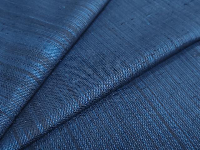 平和屋着物●上質な紬　変わり縞　正絹　逸品　DAAY5774ud