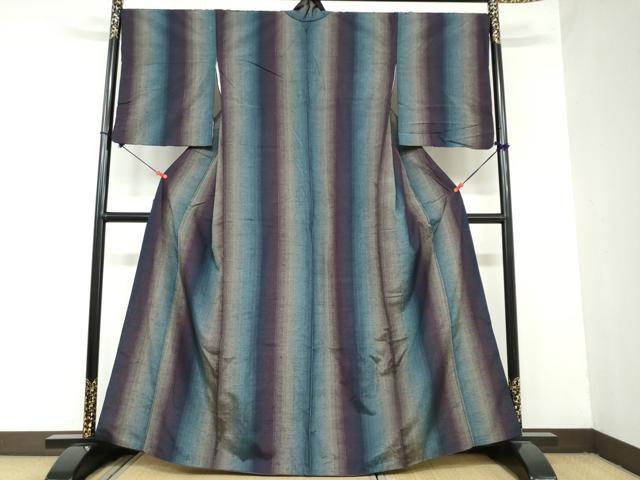 平和屋着物●上質な紬　霞間道　正絹　逸品　DAAY5780ud 平和屋着物○上質な紬 霞間道 正絹 逸品 DAAY5780ud