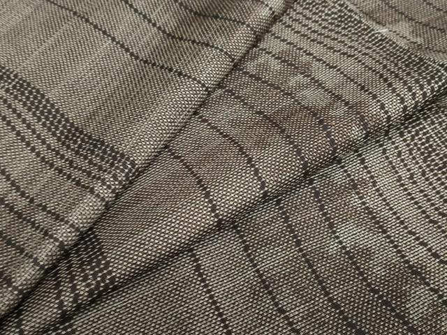 平和屋着物●本場大島紬　9マルキ　抽象文様　正絹　逸品　DAAY5784ud