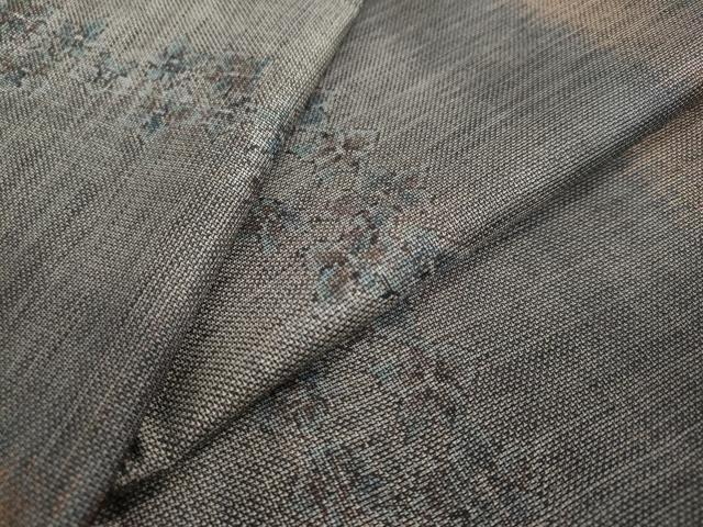 平和屋着物●本場大島紬　9マルキ　花間道　正絹　逸品　DAAY5929ud
