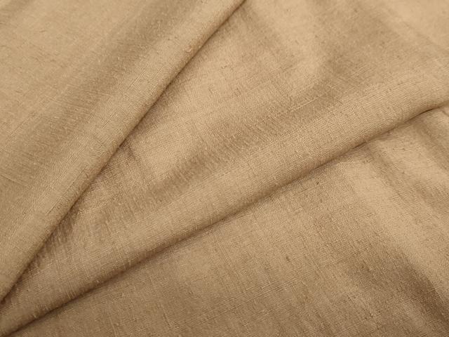 平和屋着物●結城紬　香染色　正絹　逸品　DAAY5954ud