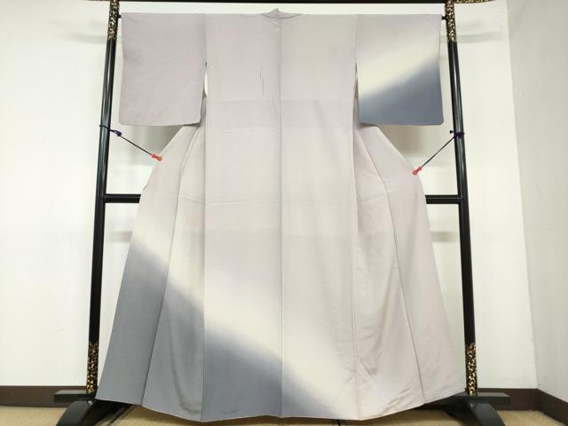 平和屋着物●江戸小紋　訪問着　鮫小紋柄　暈し染め　正絹　逸品　DAAY5985ud