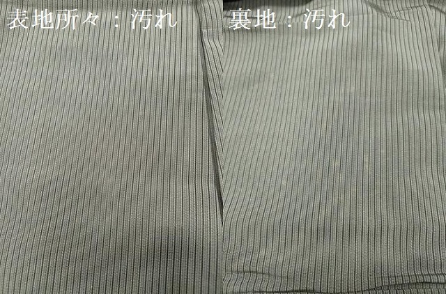 平和屋着物＊夏物 男性 行灯袴 縞 正絹 逸品 DAAY6246ea