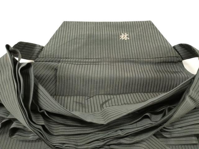 平和屋着物＊夏物　男性　行灯袴　縞　正絹　逸品　DAAY6246ea 平和屋着物＊夏物 男性 行灯袴 縞 正絹 逸品 DAAY6246ea