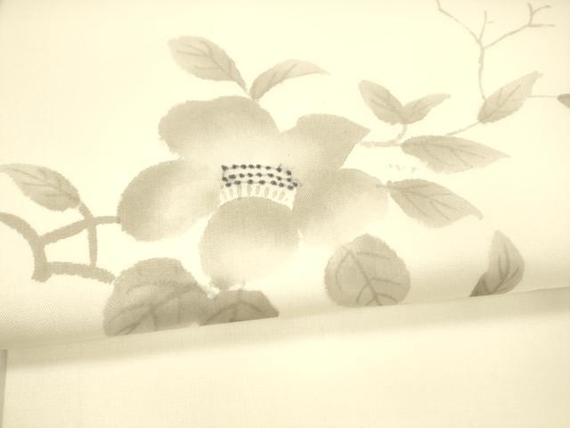 平和屋着物＊夏物　九寸名古屋帯　手描き　枝花文　正絹　逸品　DAAY8010cm 平和屋着物＊夏物 九寸名古屋帯 手描き 枝花文 正絹 逸品 DAAY8010cm