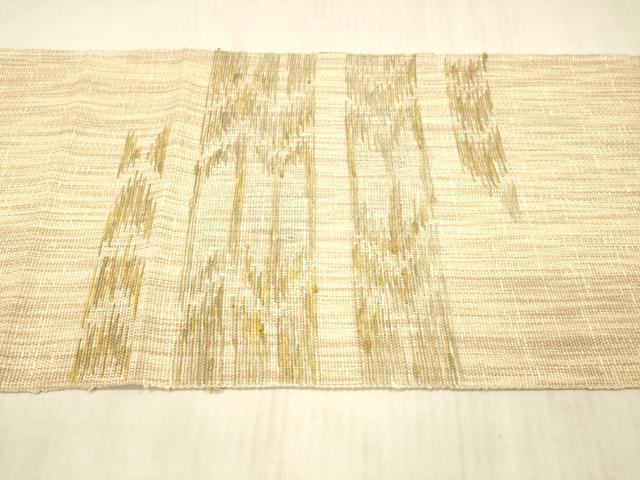 平和屋着物＊夏物　太鼓柄袋帯　抽象文様　正絹　逸品　DAAY8014cm_4