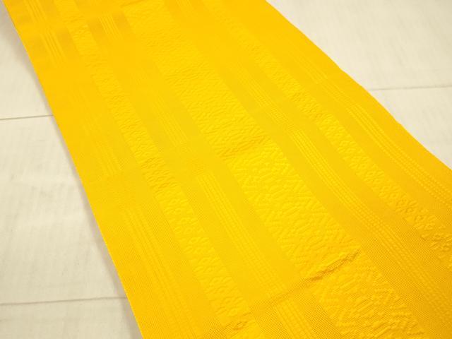 平和屋着物＊夏物　博多織　八寸名古屋帯　献上　金茶色　DAAY8018cm_1