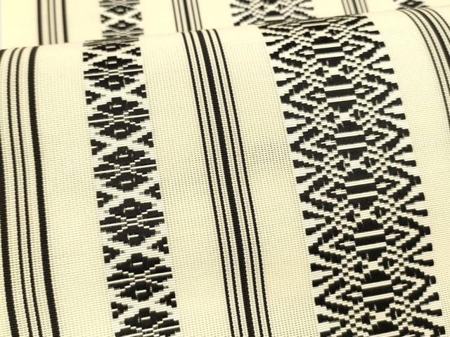 平和屋着物＊夏物　本場筑前博多織　八寸名古屋帯　紗献上　正絹　逸品　DAAY8312cm