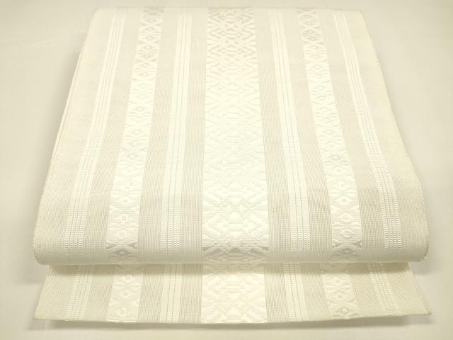 平和屋着物＊夏物　八寸名古屋帯　博多織　紗献上　DAAY8399cm