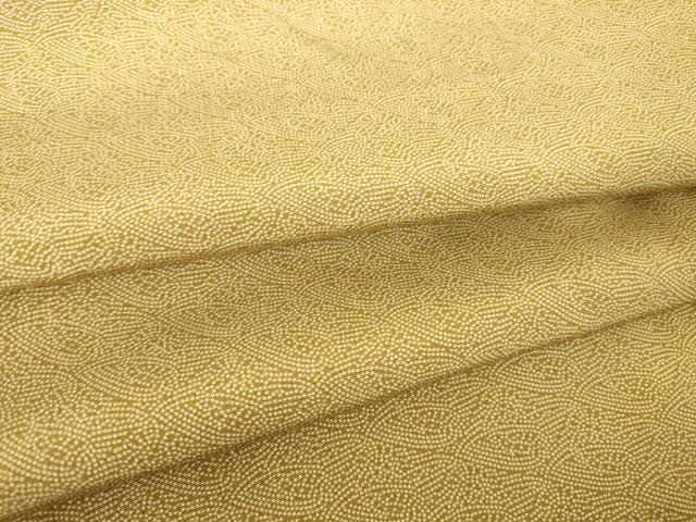 平和屋着物●江戸小紋　立波菱文　正絹　逸品　DAAY9234az