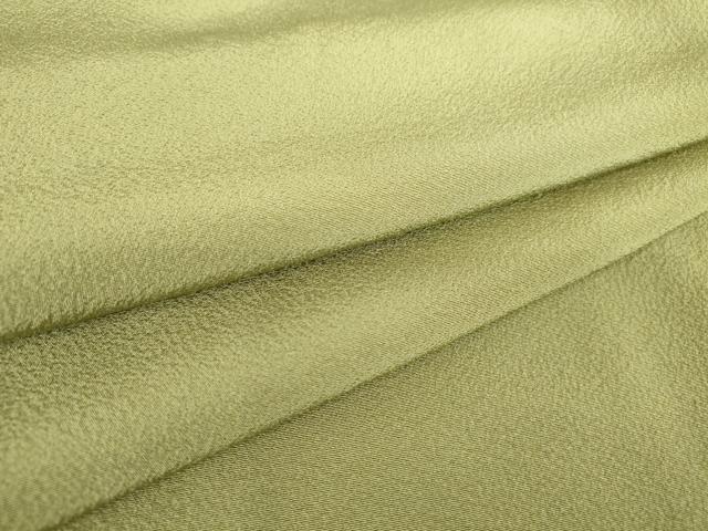 平和屋着物●上質な色無地　柳茶色　正絹　逸品　未使用　DAAY9387az