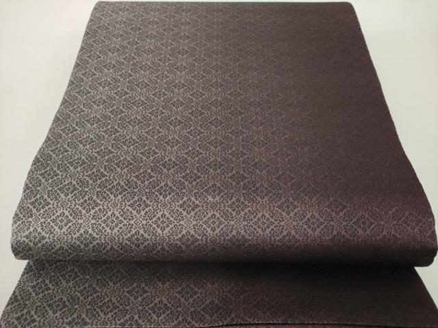 平和屋着物●全通柄袋帯　花菱文　正絹　逸品　未使用　DAAZ0061ps