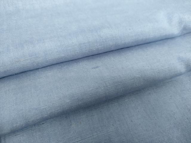 平和屋着物●結城紬　色無地　薄紫色　正絹　逸品　未使用　DAAZ0186ps