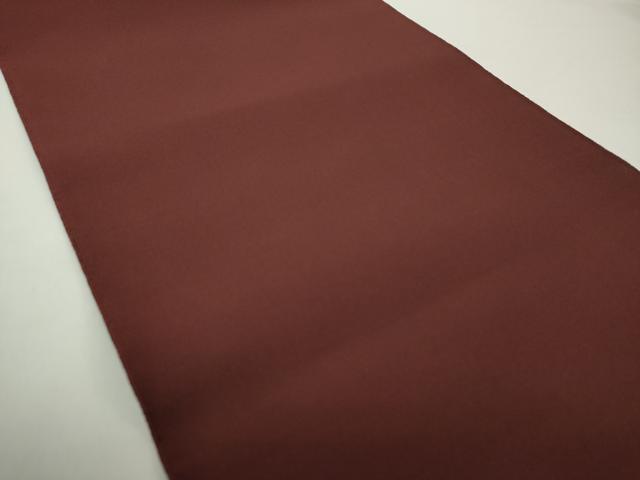 平和屋着物●爪掻き本綴れ　つけ帯　濃紫鳶色　正絹　逸品　DAAZ0238ps 平和屋着物○爪掻き本綴れ つけ帯 濃紫鳶色 正絹 逸品 DAAZ0238ps