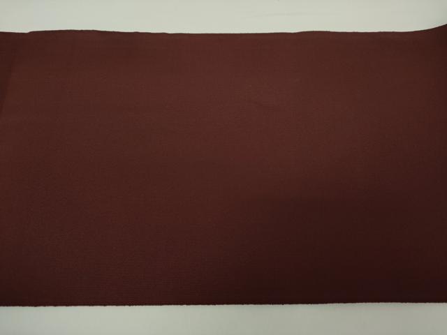 平和屋着物○爪掻き本綴れ つけ帯 濃紫鳶色 正絹 逸品 DAAZ0238ps