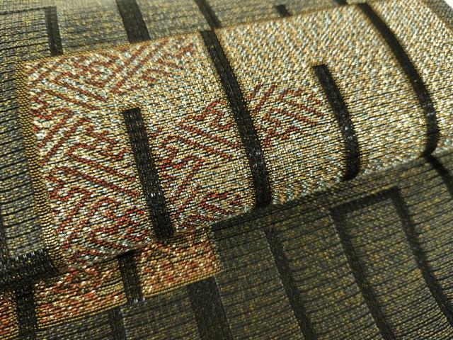 平和屋着物○創業280年 誉田屋源兵衛 九寸名古屋帯 源氏香