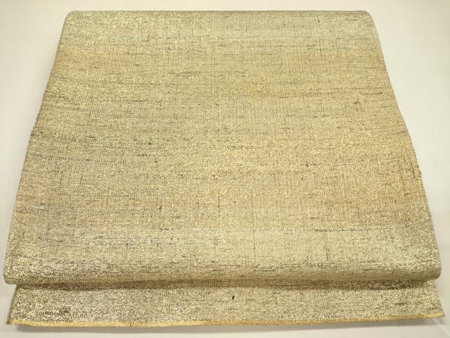 平和屋着物●桝屋高尾　ねん金綴錦　全通柄袋帯　霞文　金糸　正絹　逸品　DAAZ2381op
