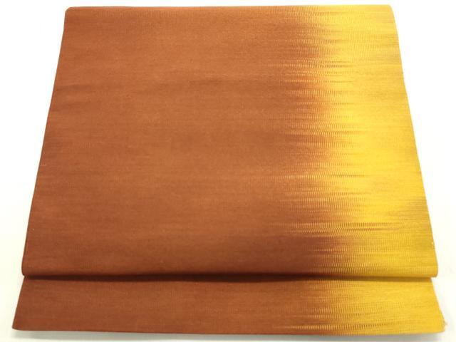 平和屋着物●西陣　河村織物　河村つづれ　八寸名古屋帯　霞間道　正絹　逸品　DAAZ3028ob