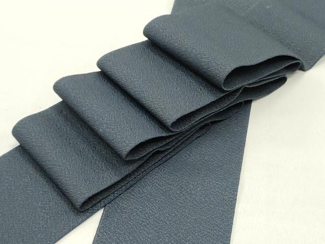 平和屋着物●男性　角帯　霞文　正絹　逸品　DAAZ3063ob